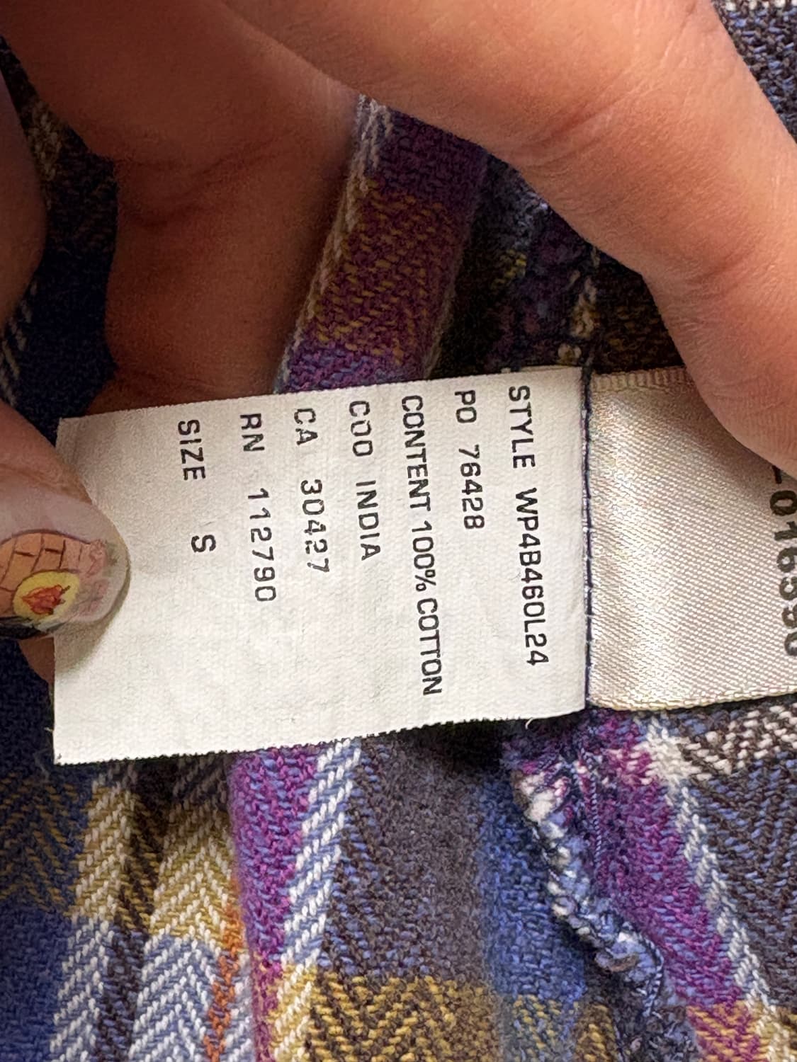 Y2k 트루릴리젼 웨스턴 플란넬 셔츠 - 투브로큰 걸즈 맥스깔 상품이미지6