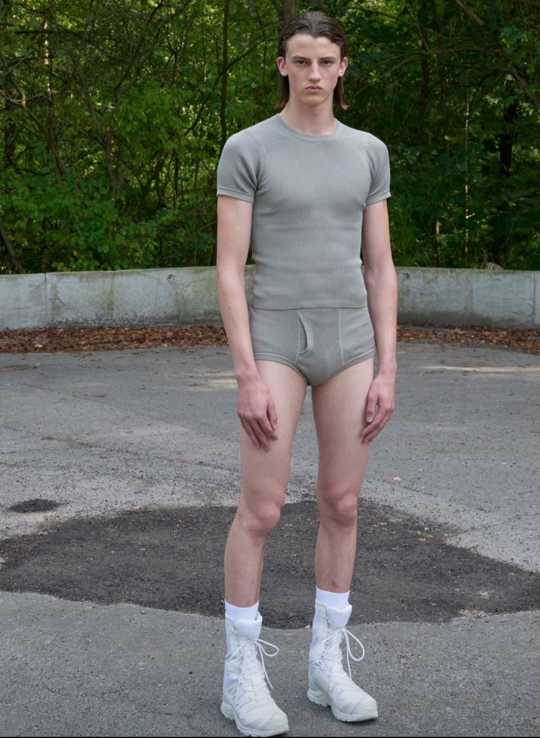 Rier x salomon xa 정글 화이트 상품이미지3