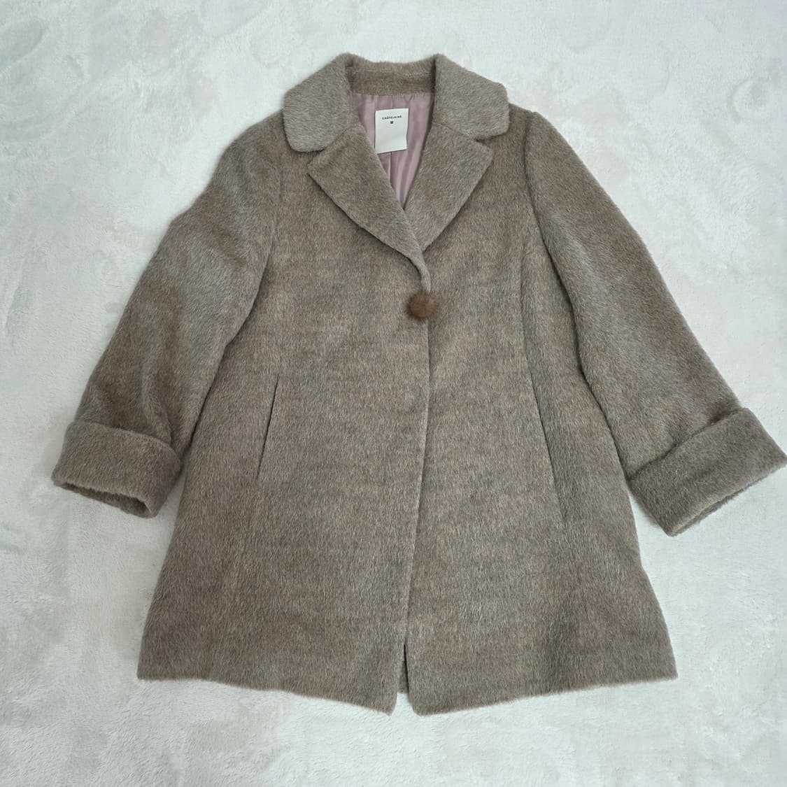 (66)여성 샤트렌 울 코트 상품이미지1