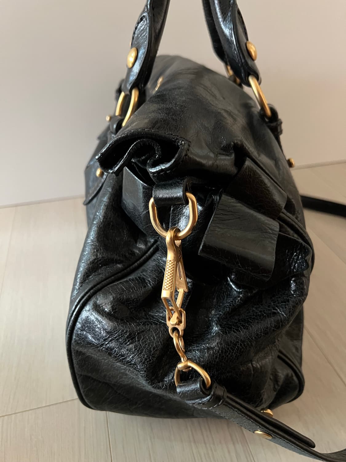 미우미우비텔로 럭스 리본 사첼백  상품이미지3