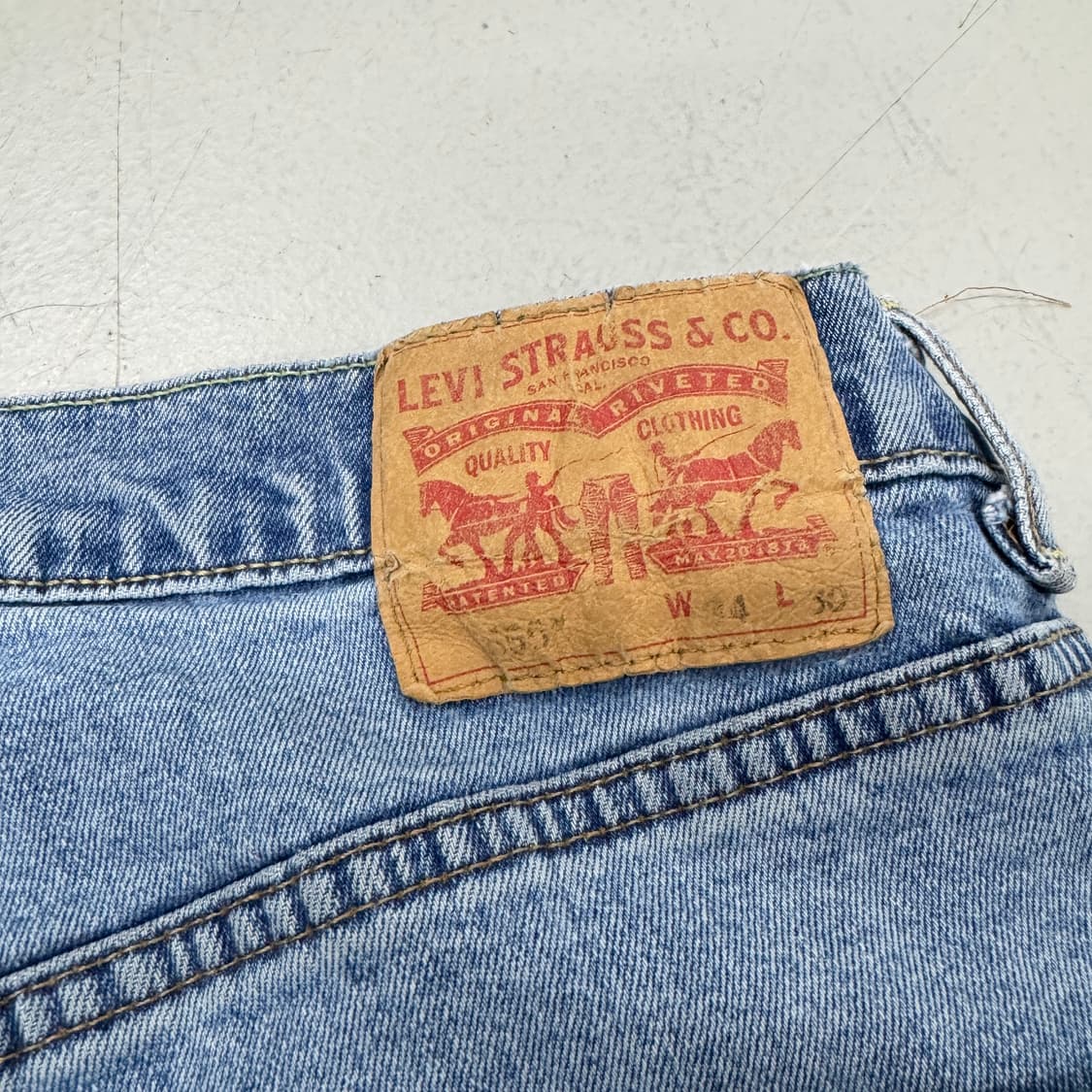 리바이스 559 새깅 워싱 스케이터 데님팬츠 상품이미지7