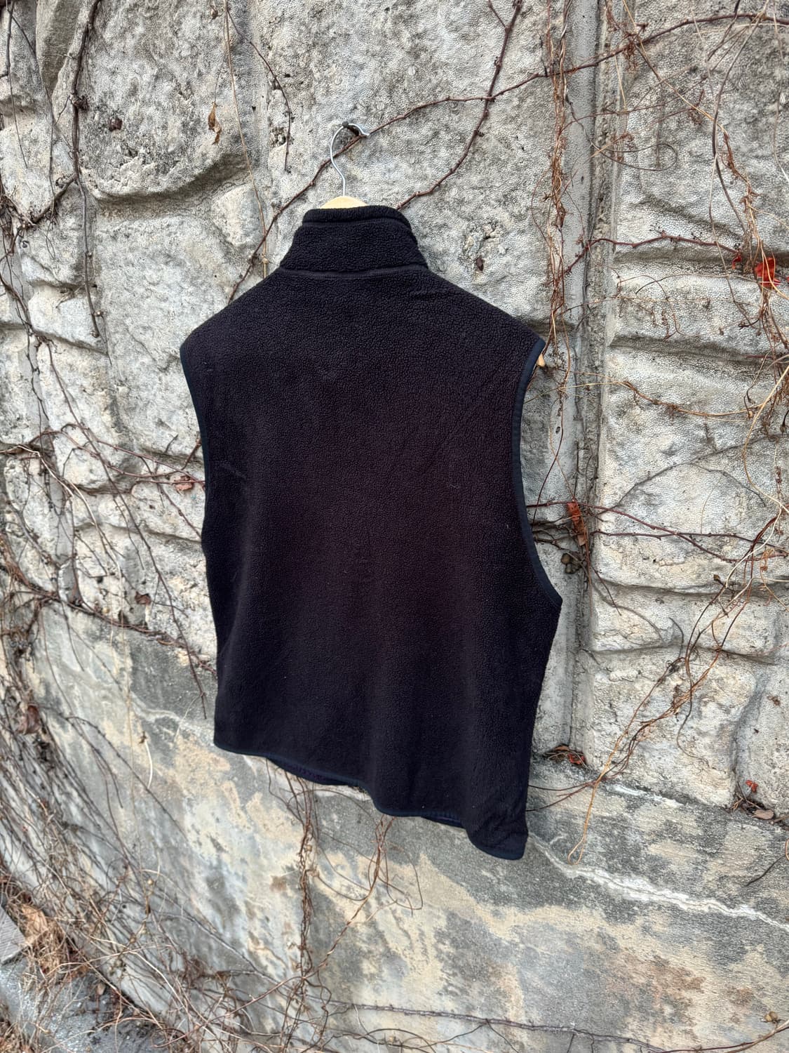 90s 파타고니아 usa 신칠라 플리스 후리스 조끼 베스트 블랙 상품이미지4