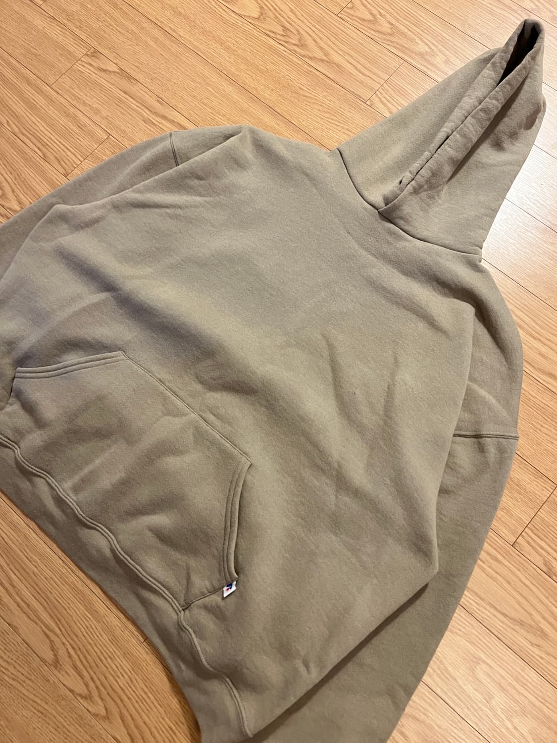 러셀 빈티지 후디 탄 XL (우주매물) 상품이미지3