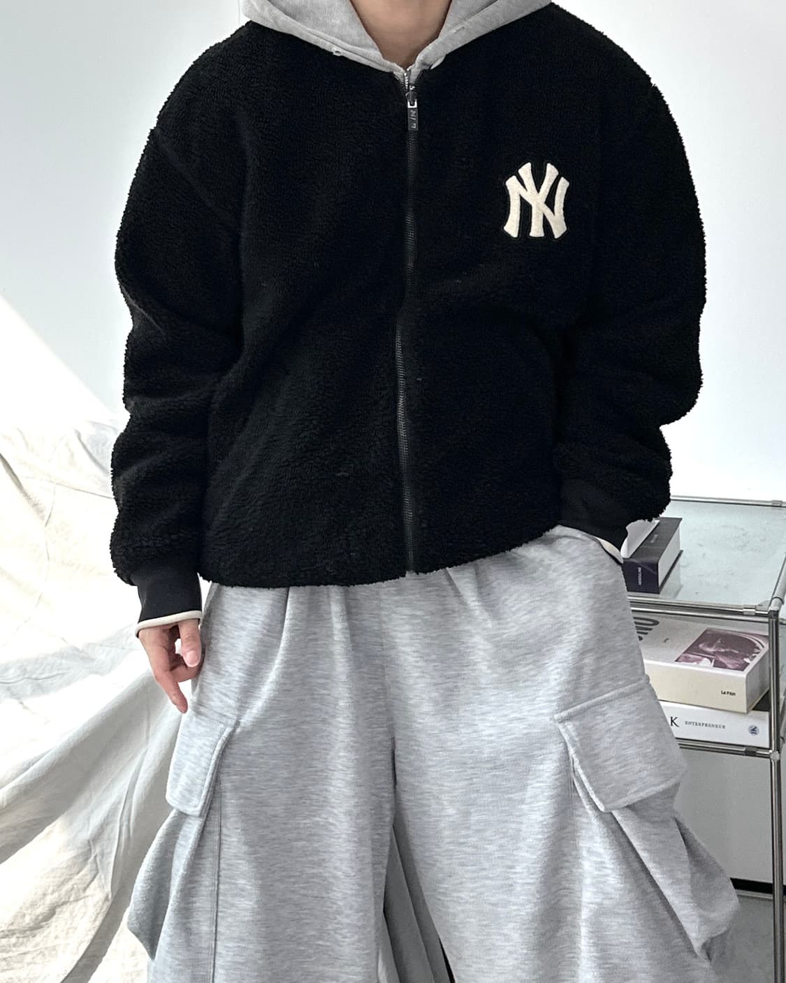 MLB 뉴욕 양키즈 리버시블 자켓 M 상품이미지3