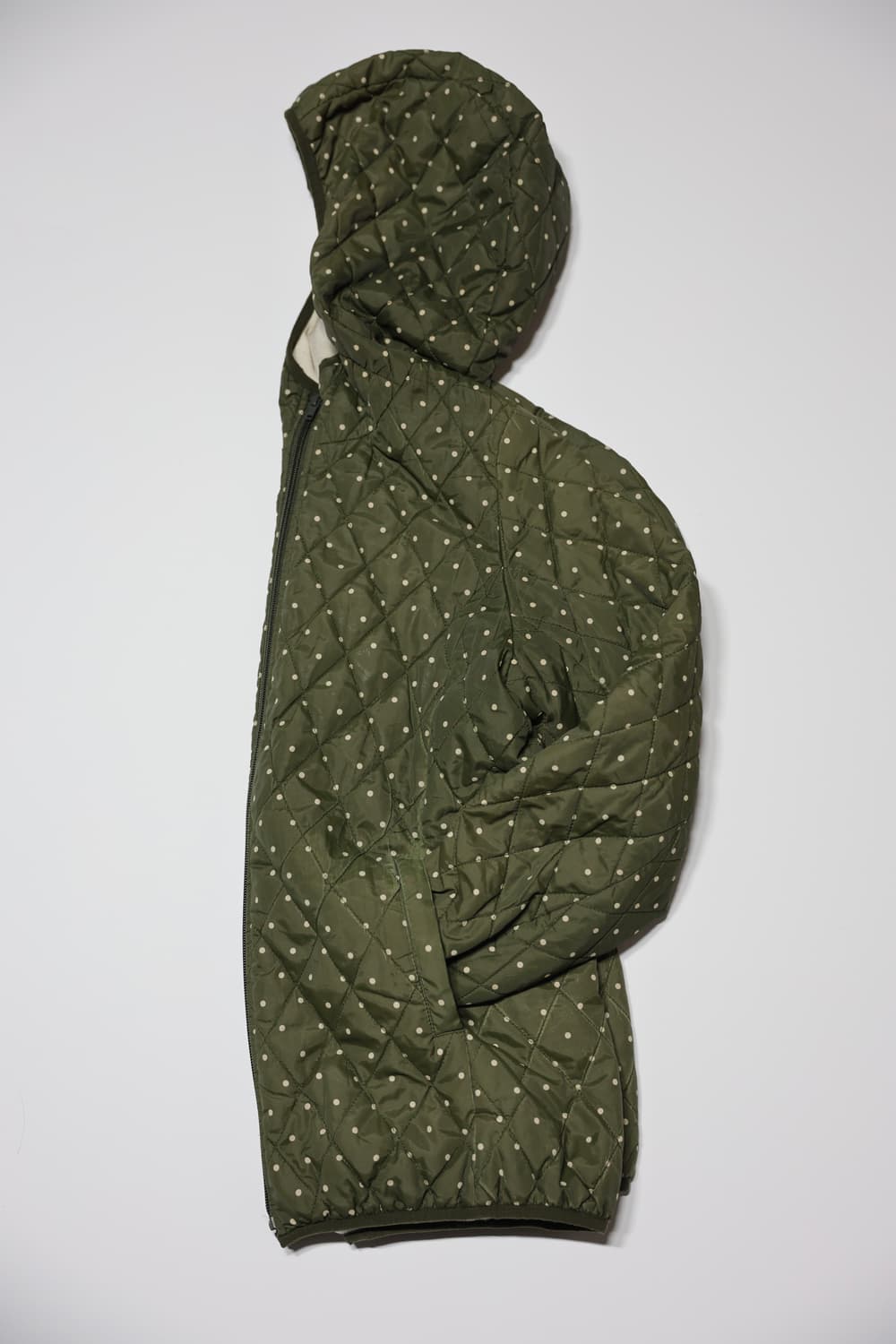 [JPN Dot quilted hood jacket 상품이미지3