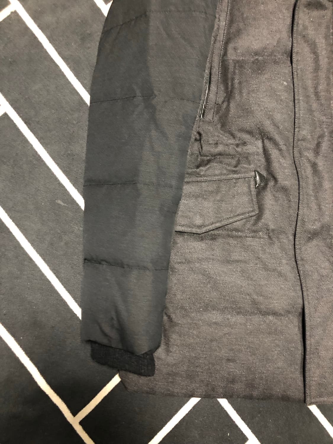 (횡재가)솔리드옴므 우영미 후드구스패딩/몽클레어스톤프라다톰포드톰브라운 상품이미지6