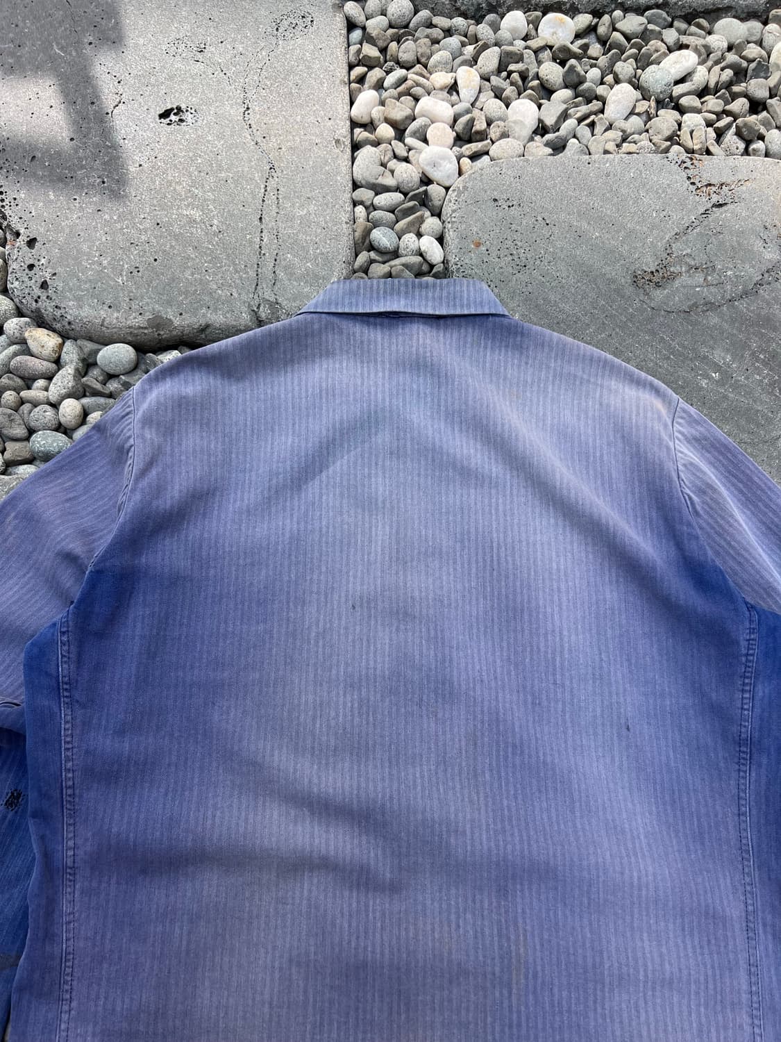 HARD FADED WASHING BLUE HBT 헤링본프렌치워크자켓 상품이미지10