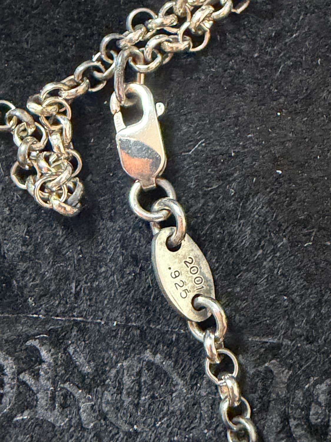 크롬하츠 세이프티핀 1p 일체형 목걸이 18인치 상품이미지4