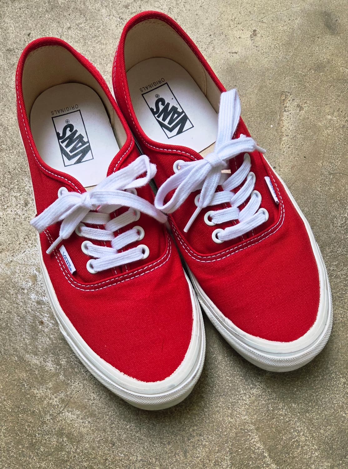 반스 볼트 OG 어센틱 LX 레드 275 상품이미지1