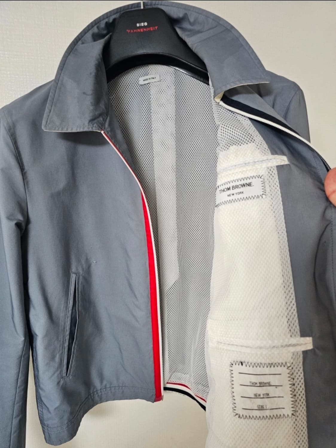 톰브라운 삼선 우븐 골프 점퍼(1/100추천) 상품이미지6