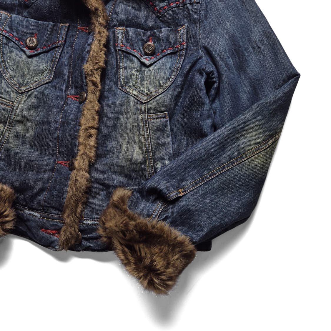 [M] 버커루 웨스턴 퍼 데님자켓 상품이미지4