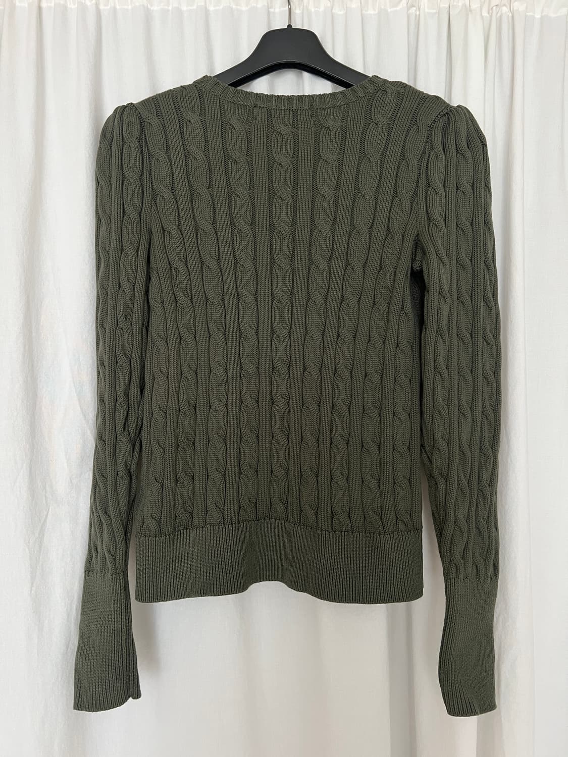 Lauren Ralph Lauren Puff-Sleeve Cable Kn 상품이미지6