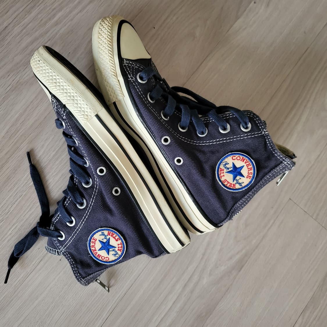 컨버스 척테일러 워시드 백집 네이비(230) 상품이미지3