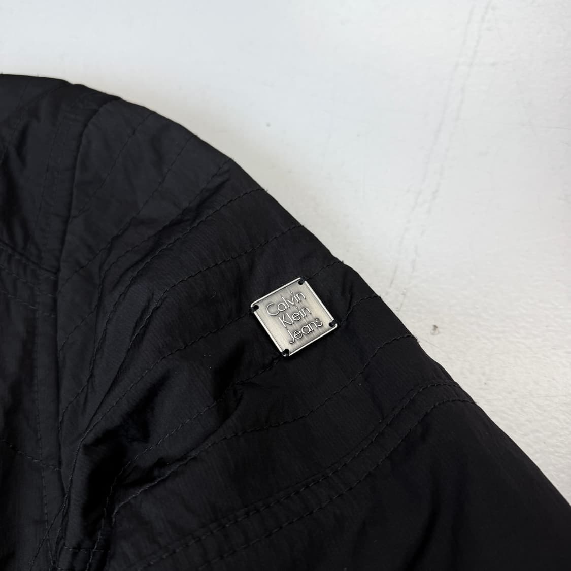 캘빈클라인 나일론 바이커 점퍼 자켓 상품이미지4