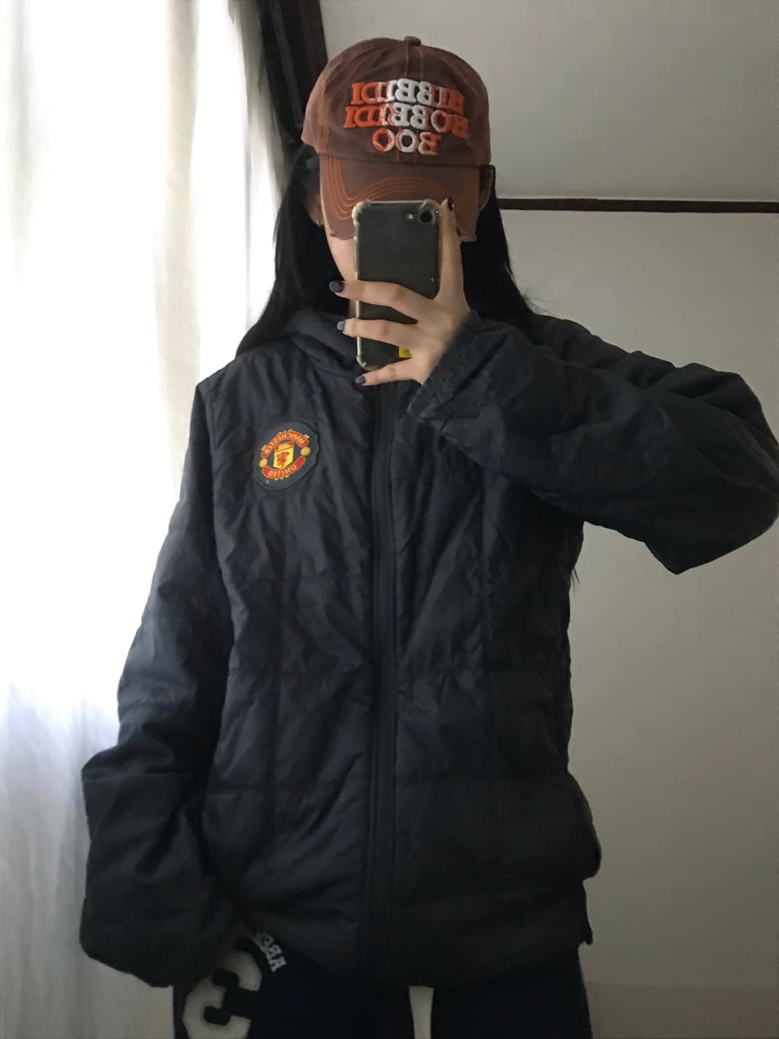 나이키 맨유 리버시블 경량패딩 상품이미지3