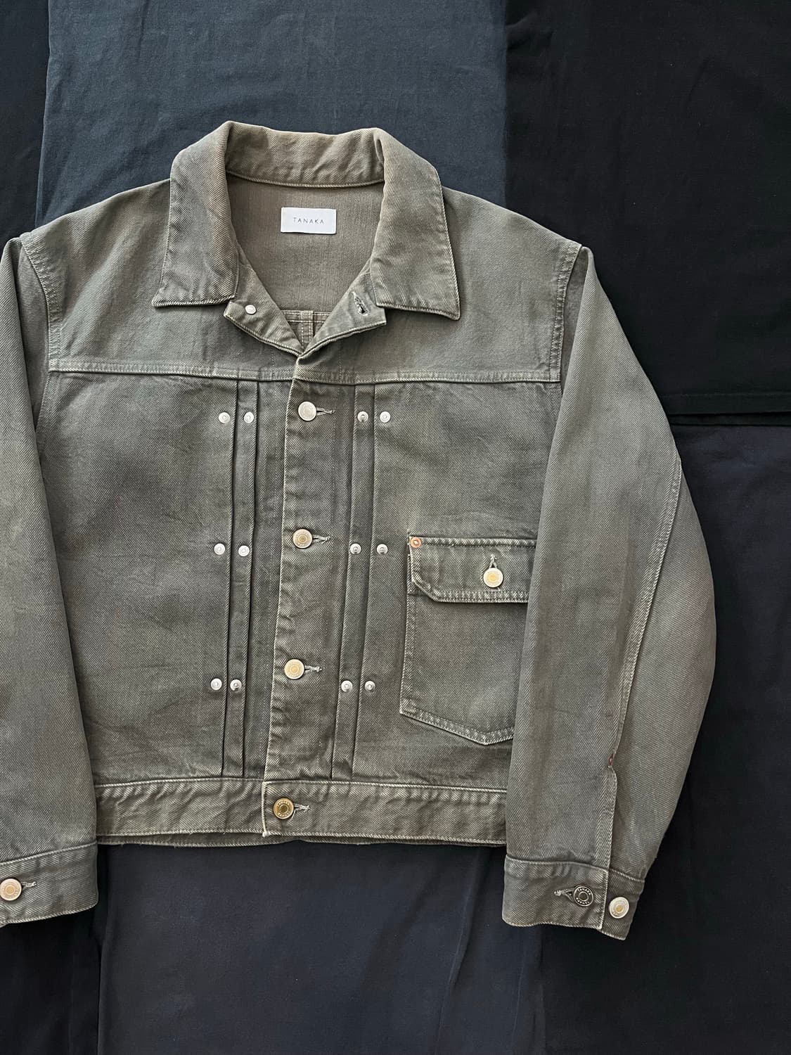 Tanaka nytyo 1세대 데님 트러커 자켓 상품이미지2