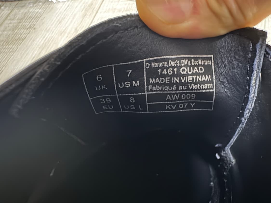 닥터마틴 1461 3홀 쿼드 250 상품이미지7