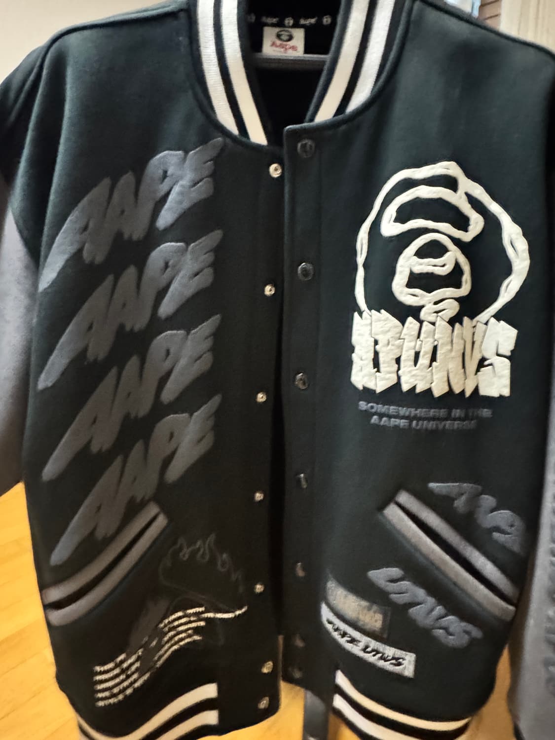 베이프 바시티 자켓 상품이미지2