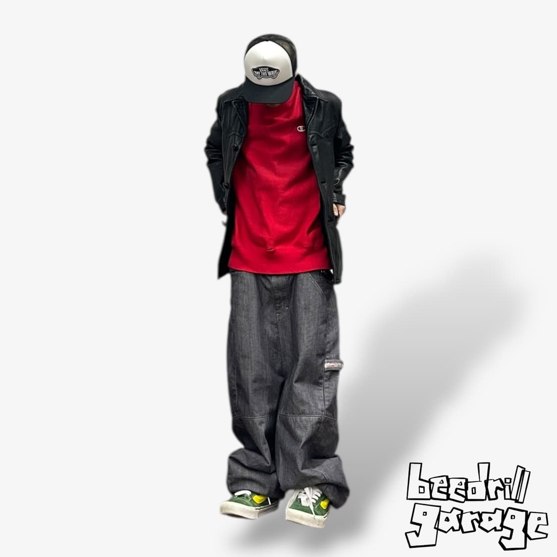 90s 리바이스 소 가죽자켓 상품이미지2