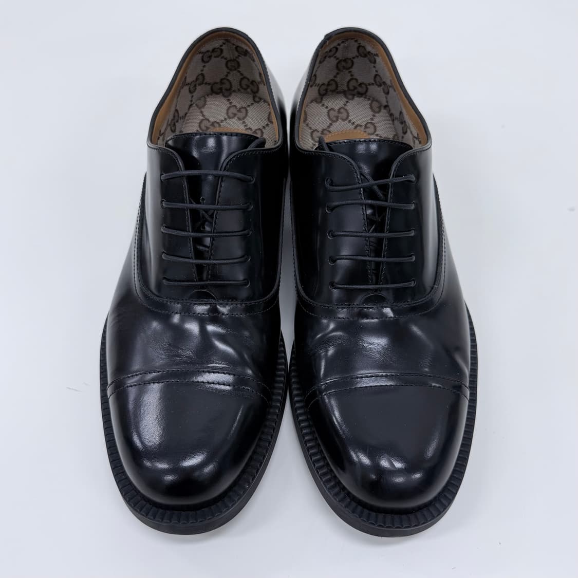 [S급/270] 구찌 레이스업 슈즈 구두 블랙 상품이미지6