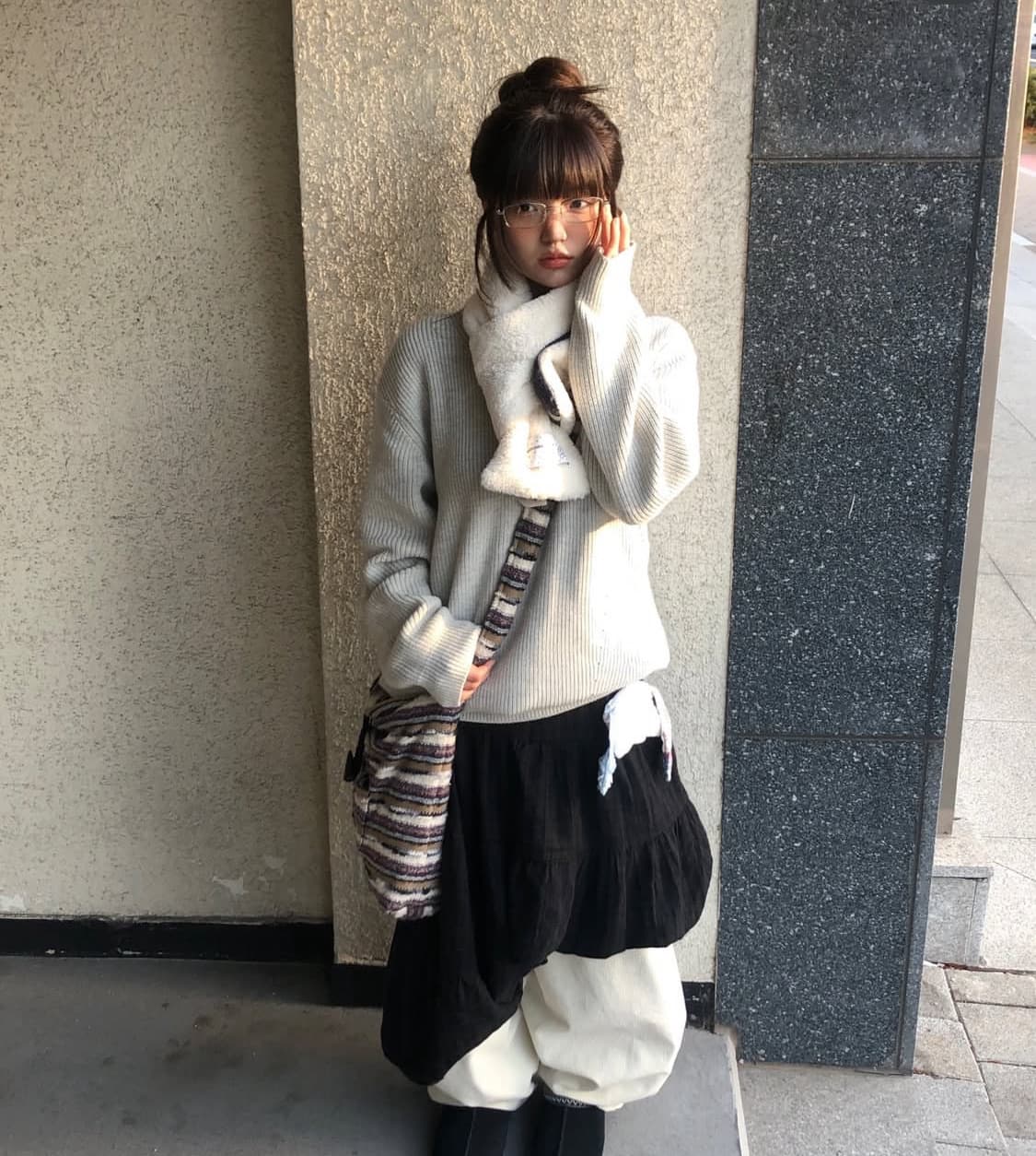 eggu white rabbit wallet(에구 카드 지갑 키링) 상품이미지2