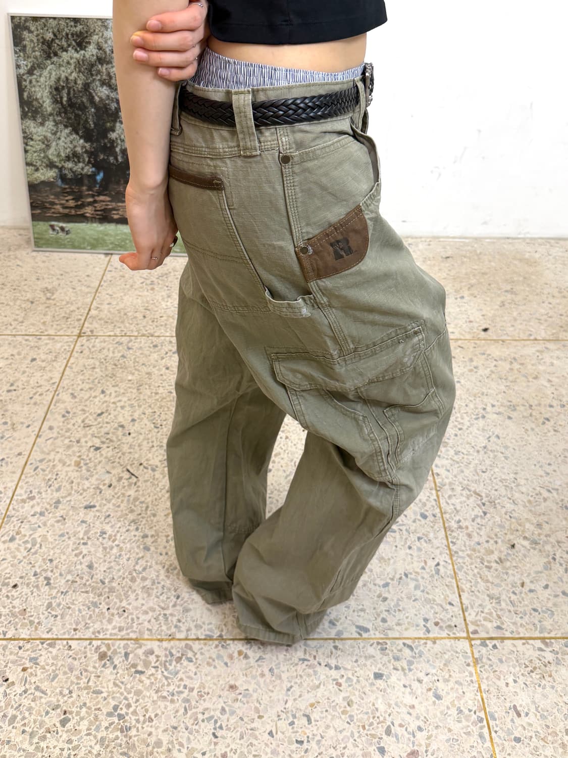 WRANGLER 리그스 워크웨어 립스탑 레인저 팬츠 상품이미지6