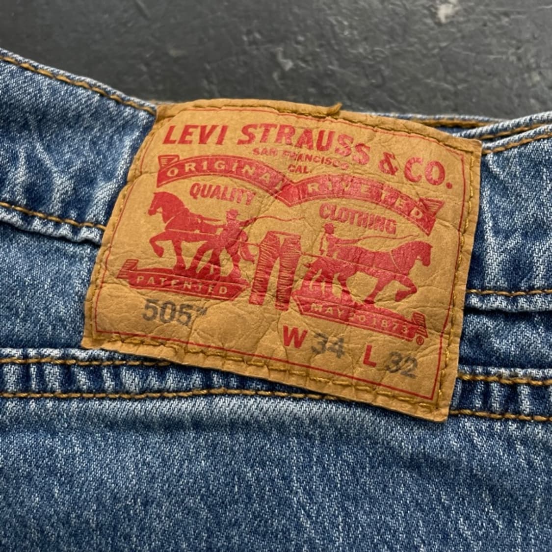34 리바이스 505 청바지  상품이미지6