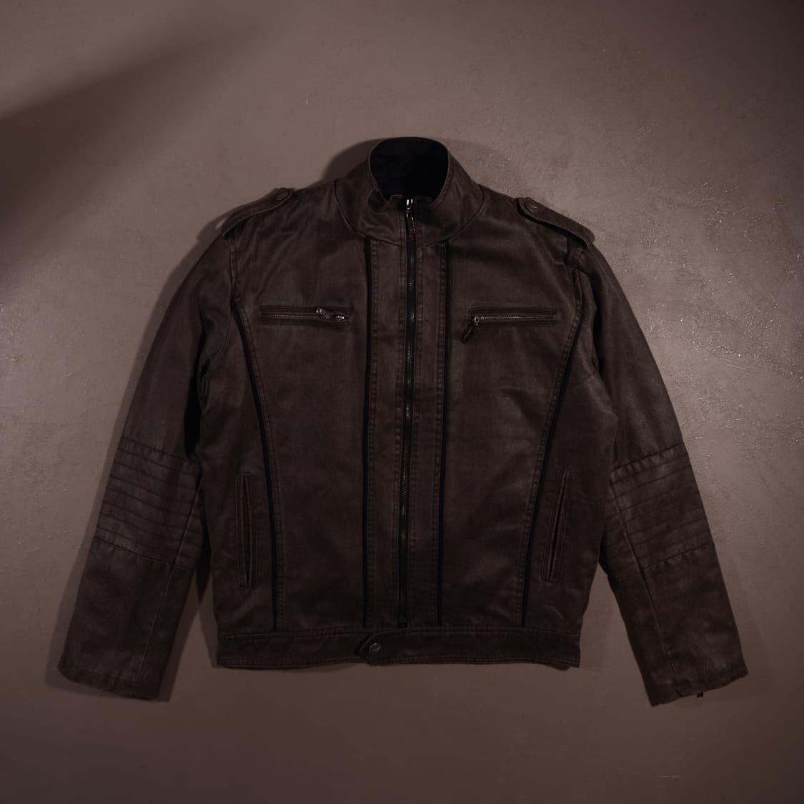 아르마니 진스 코팅 집업자켓 상품이미지1