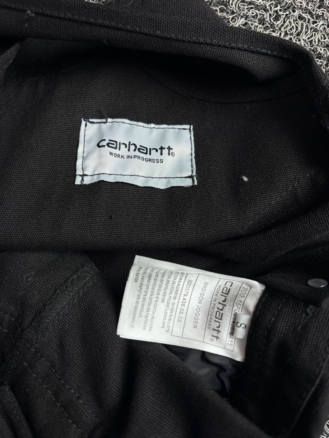 칼하트 WIP bib 디어본 캔버스 워크 오버롤 3793 상품이미지3