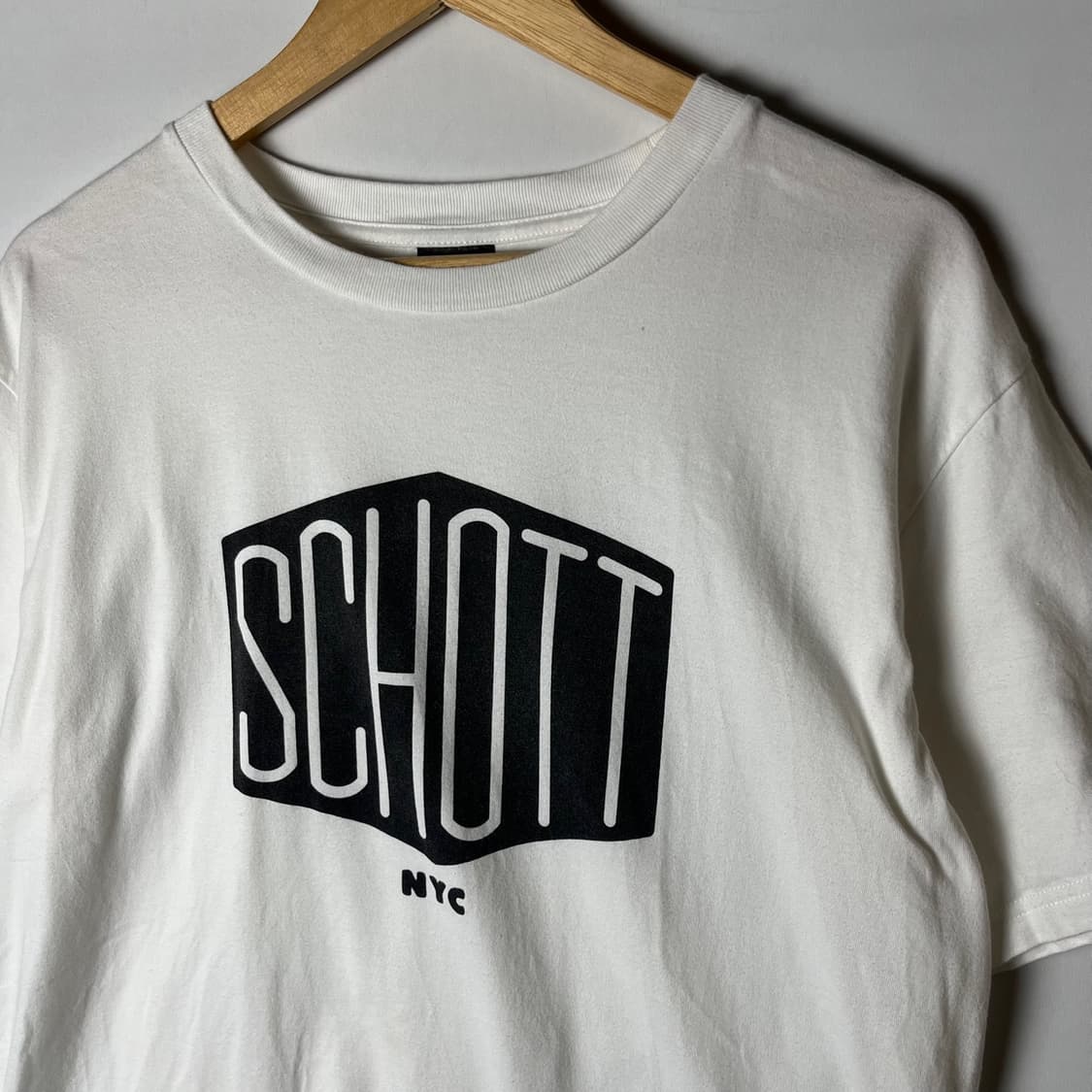 [Schott] 쇼트 헥사곤 티셔츠 상품이미지2