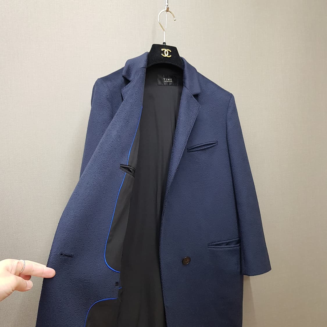 막스마라 인트렌드 클래식 싱글 롱 코트 36사이즈 상품이미지3