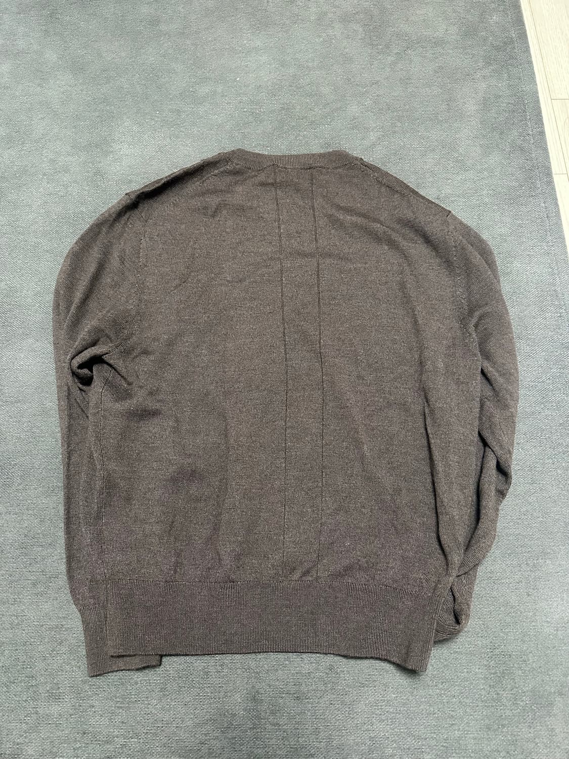 다이브인 LOOSED FINE WOOL V-NECK KNIT (BROWN 상품이미지3