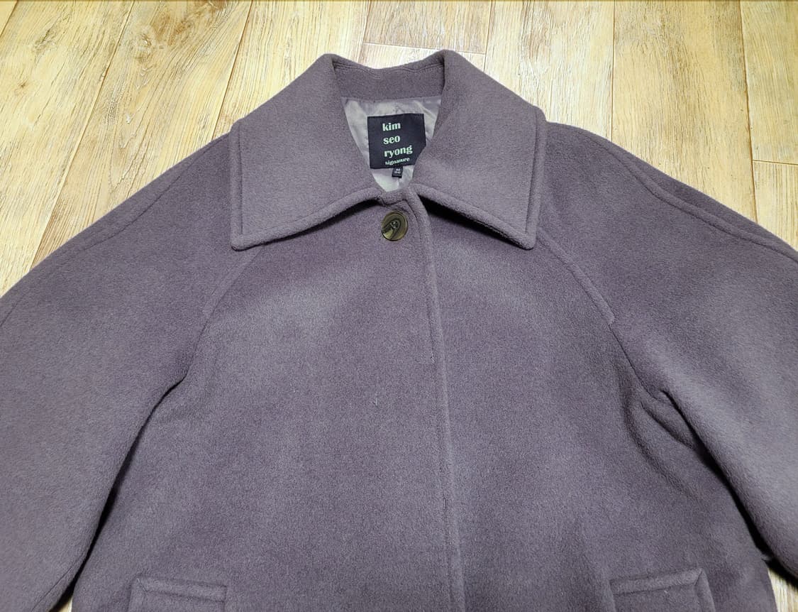 김서룡(kim seo ryong) 캐시미어 발마칸코트 44-55 새상품 상품이미지5
