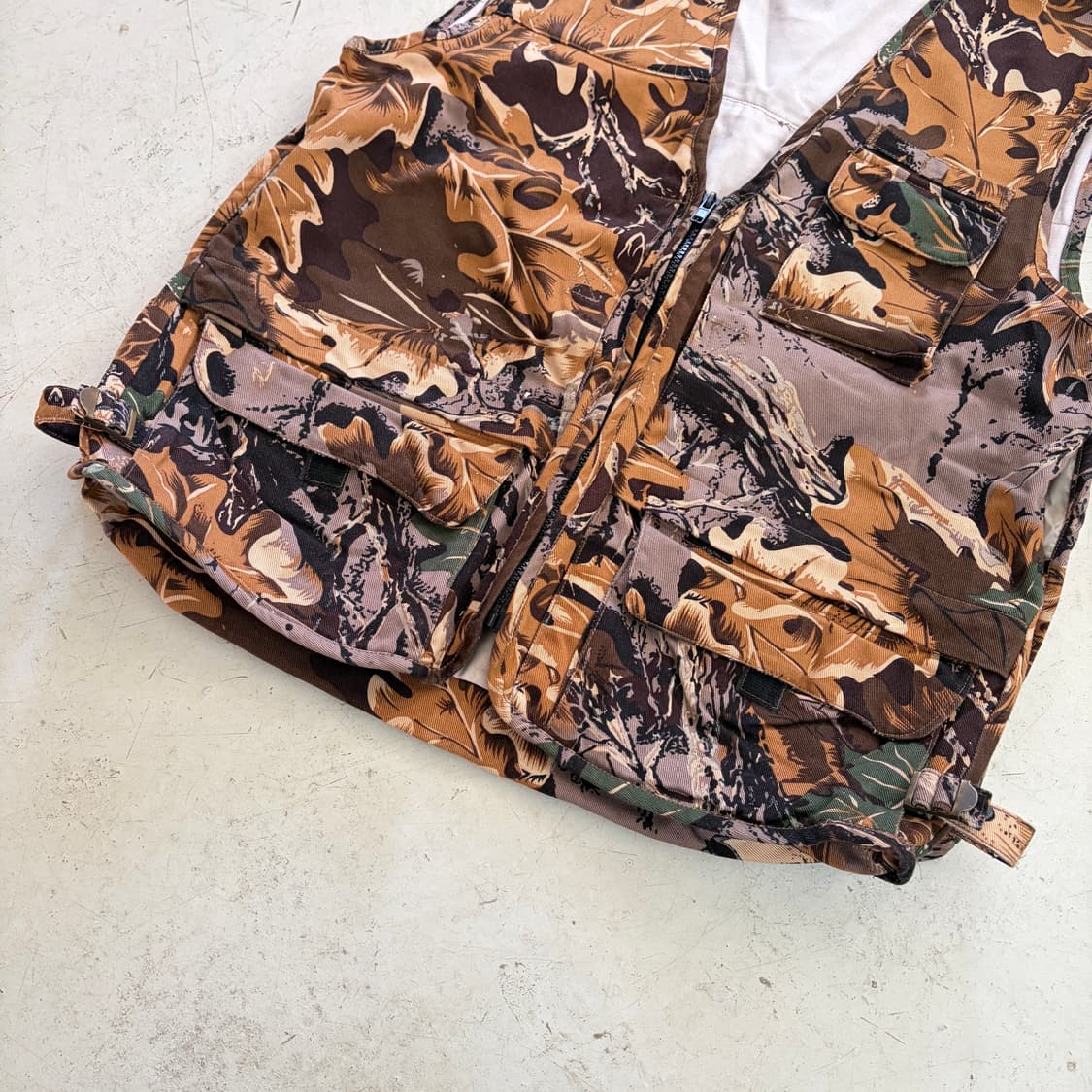 BBOSS 빈티지 리얼트리 유틸리티 헌팅 베스트 L 상품이미지3