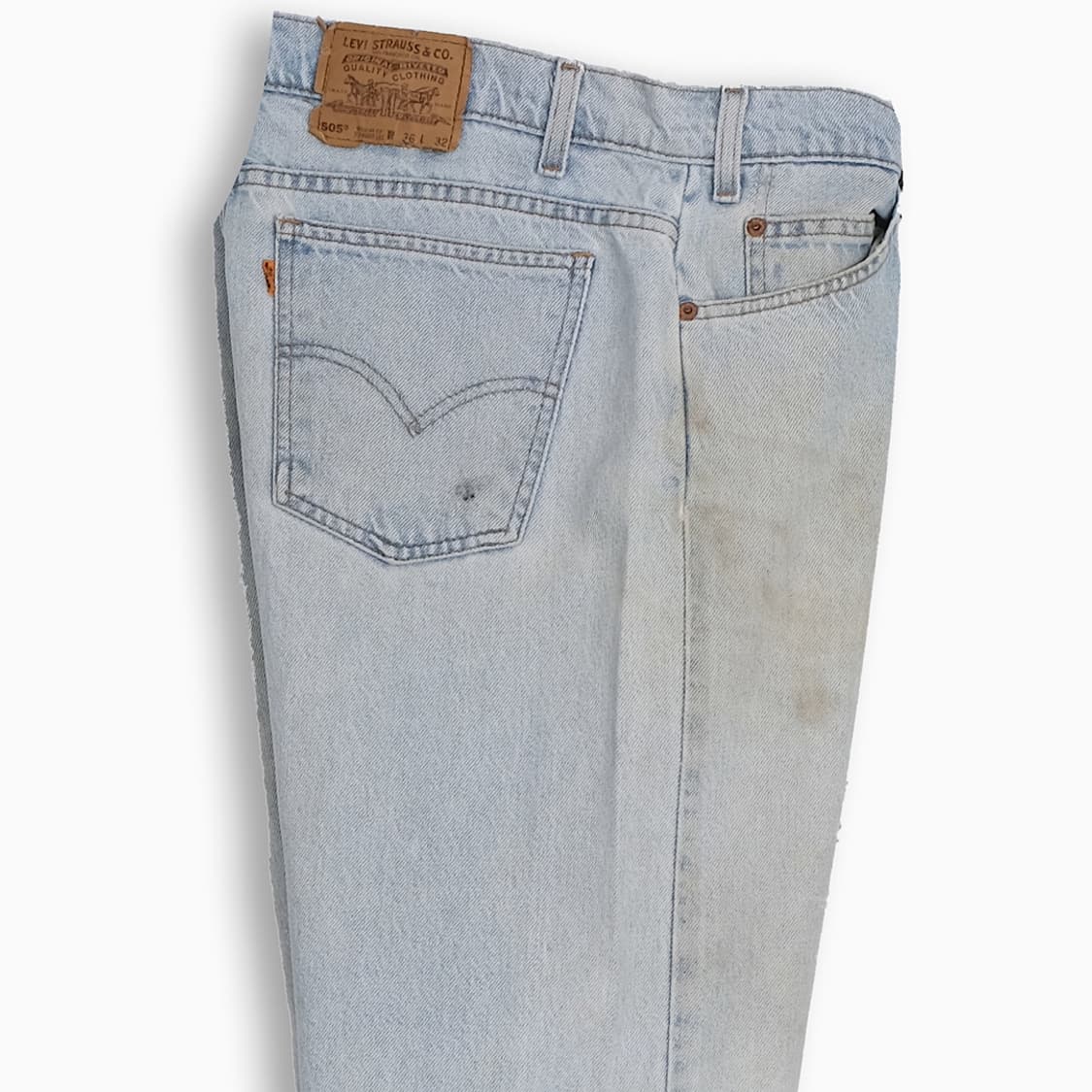 리바이스 505 오렌지탭 연청 90s 35 인치 OR50536126 상품이미지5