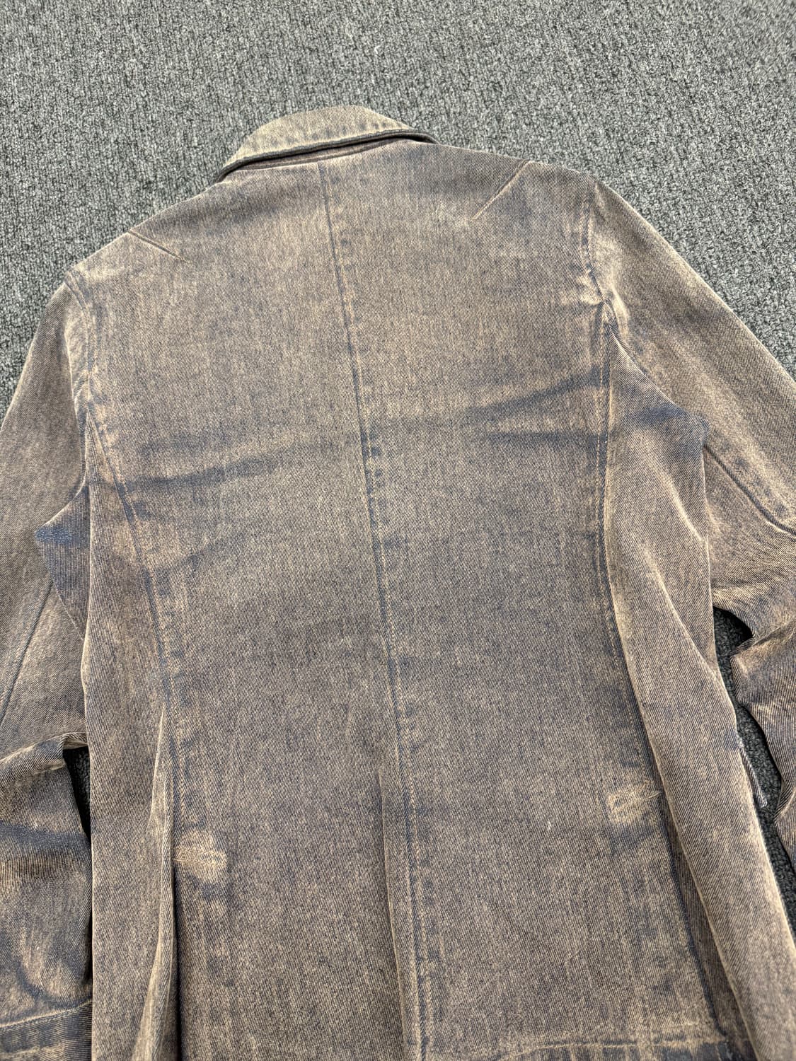 9AR)ALPHACUBIC 빈티지 여성 데님 블레이저 자켓 상품이미지7