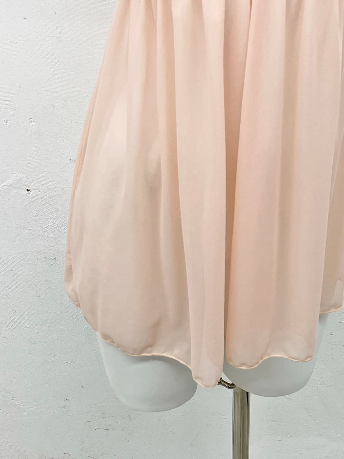 피치 시어 레이스 슬립 상품이미지3