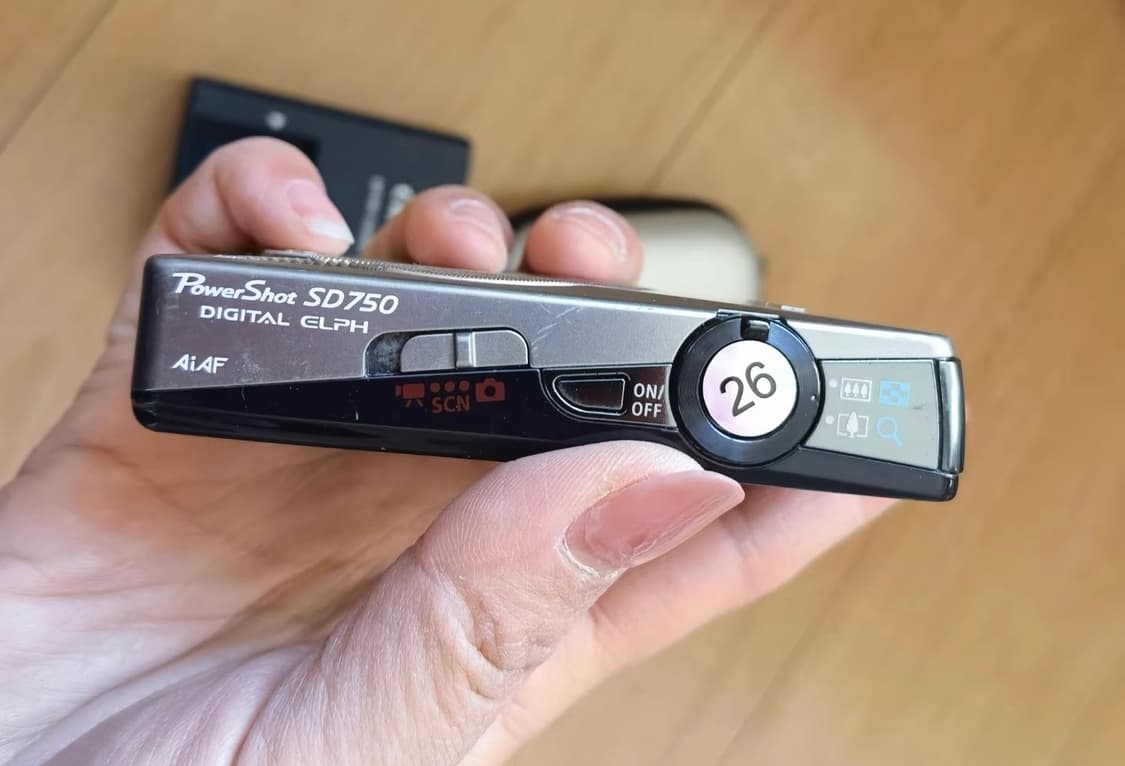 캐논 파워샷 SD750 (캐논 익서스 75 IXUS 75) 빈티지 디카 상품이미지8