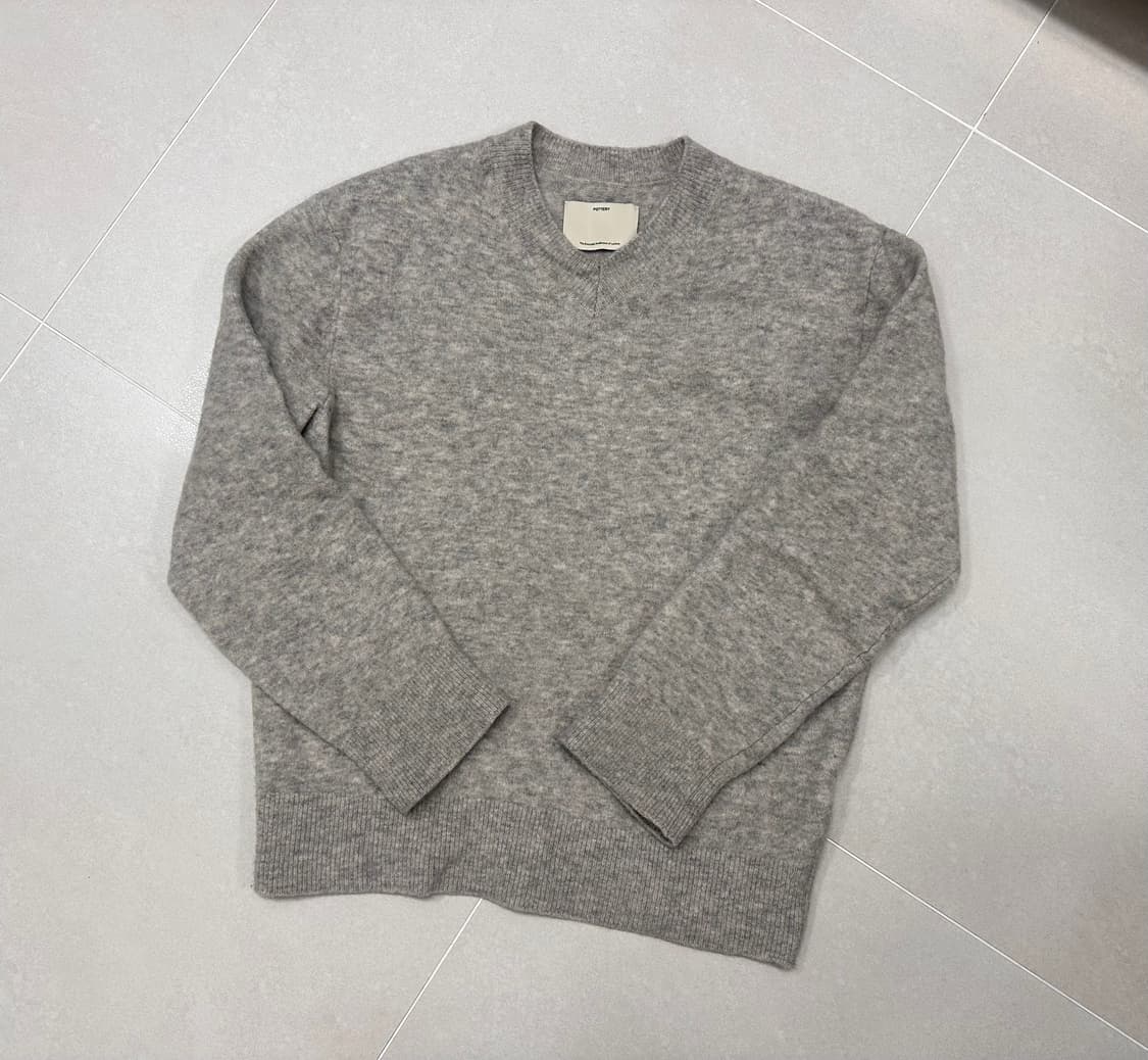 포터리 메리노울 브이넥 니트 3size 상품이미지1