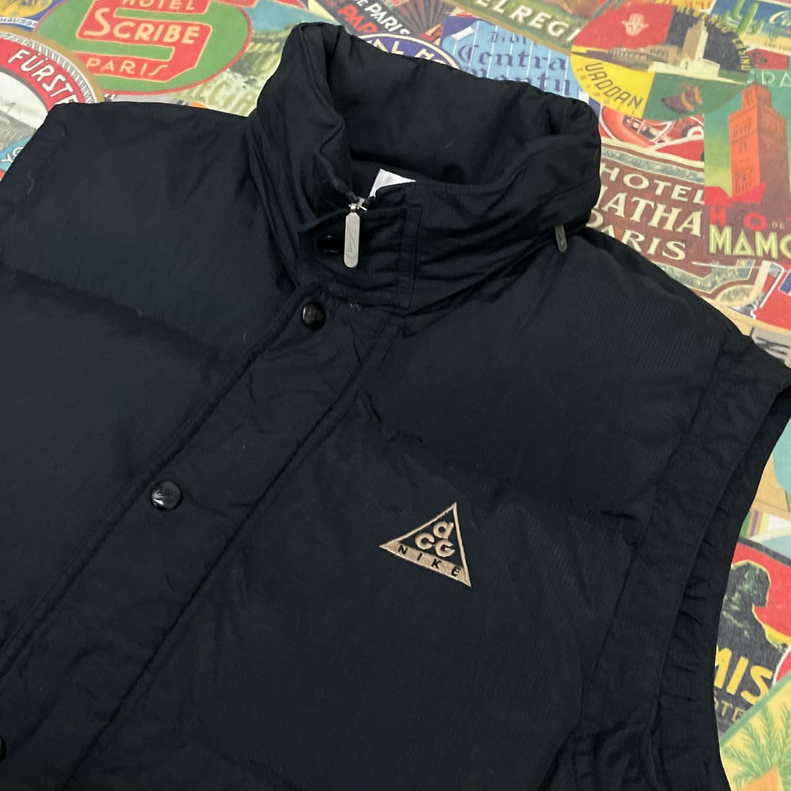 90s Nike ACG 나이키 오리털 올드스쿨 패딩조끼 베스트 110 상품이미지3