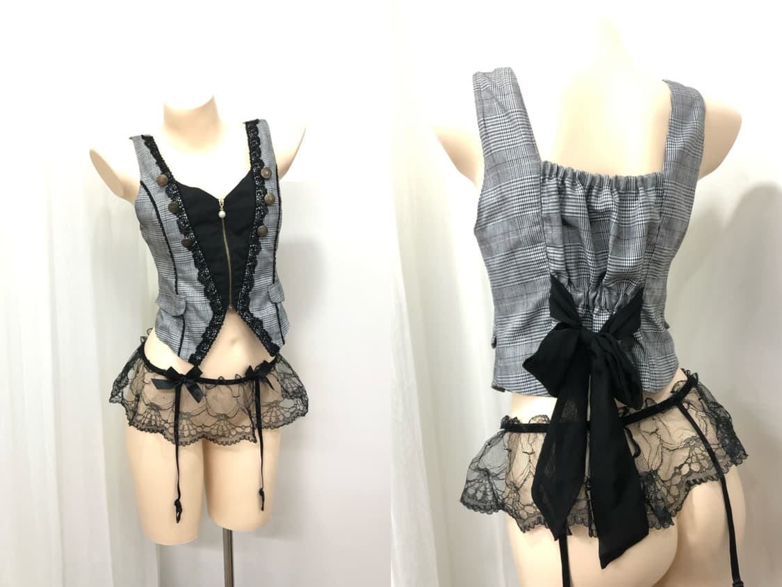 navy dollish antique gal set /DOHC,엑시즈팜 상품이미지7