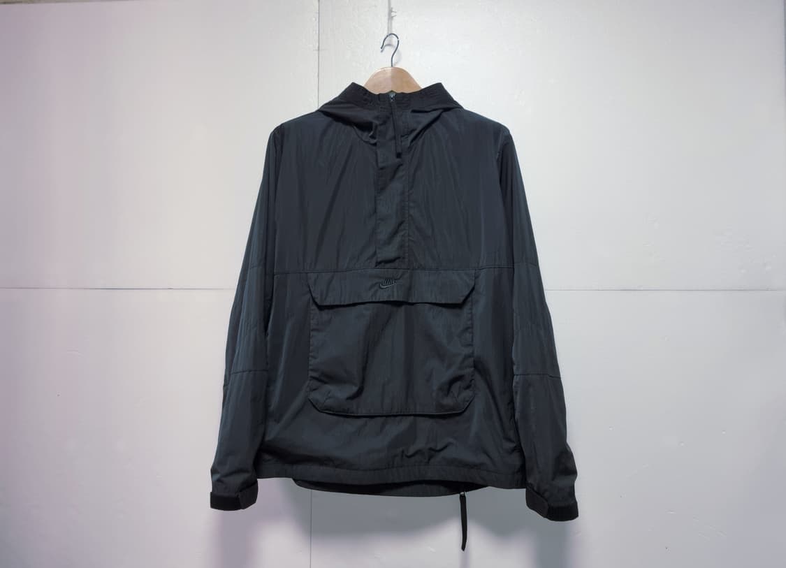 남성 나이키 퓨추라 우븐 아노락 후드 자켓 바람막이 트레이닝복 블랙 검정 상품이미지2