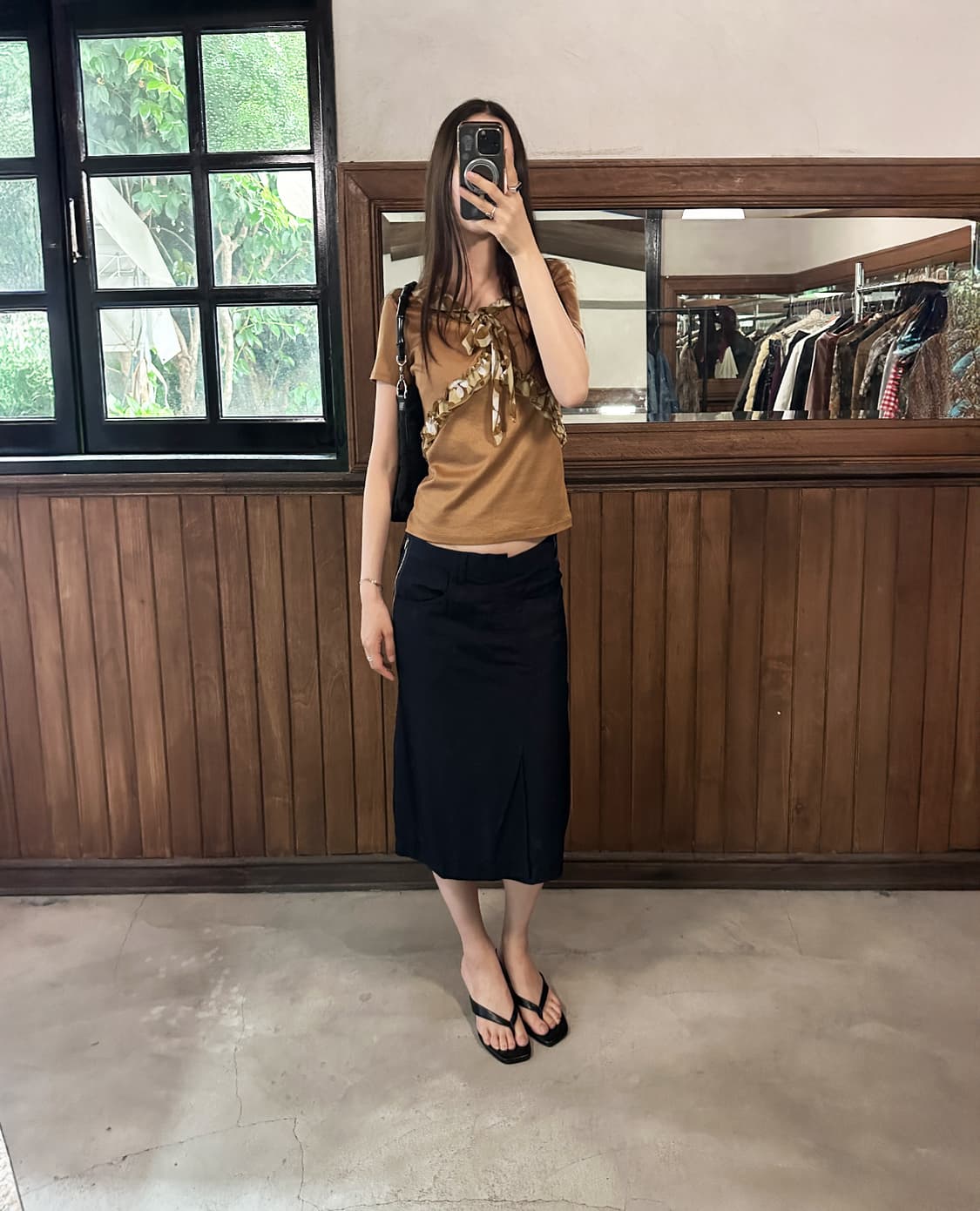 COMME DES GARCONS draped skirt 상품이미지3