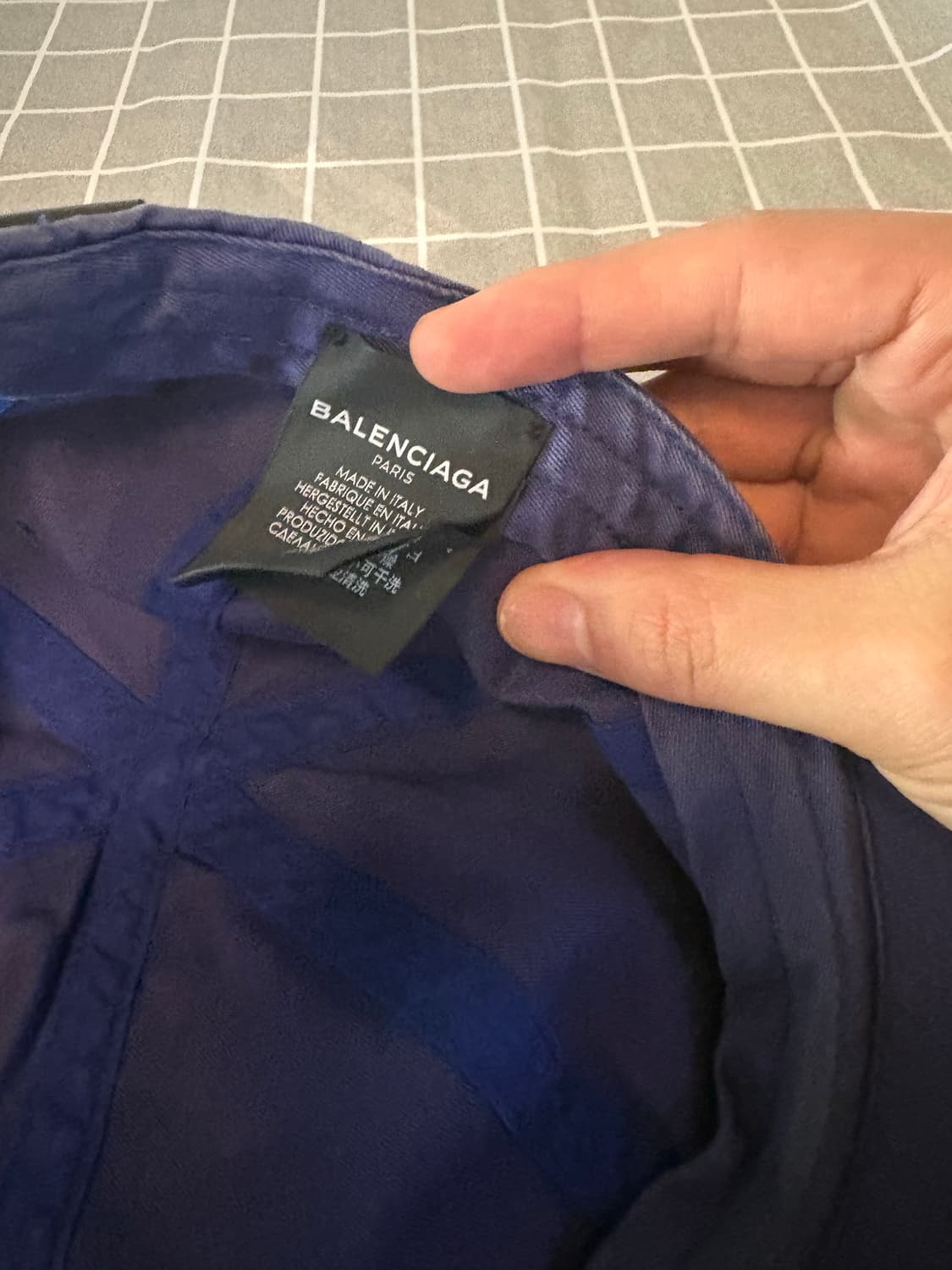 [59L]발렌시아가 2017 웨이브로고 볼캡 상품이미지7