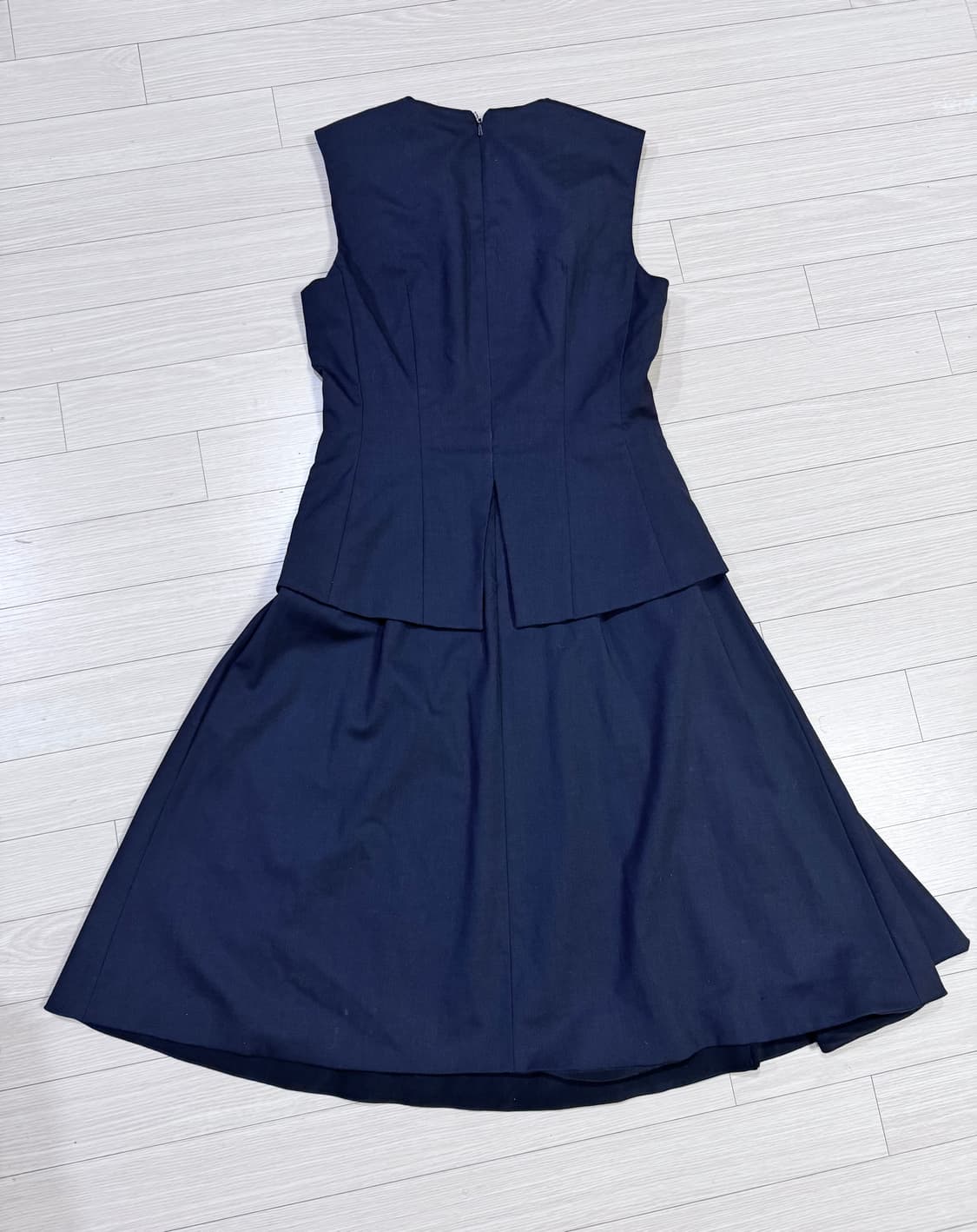 마른55 55 막스마라 스포트막스 네이비 정장 원피스 상품이미지8