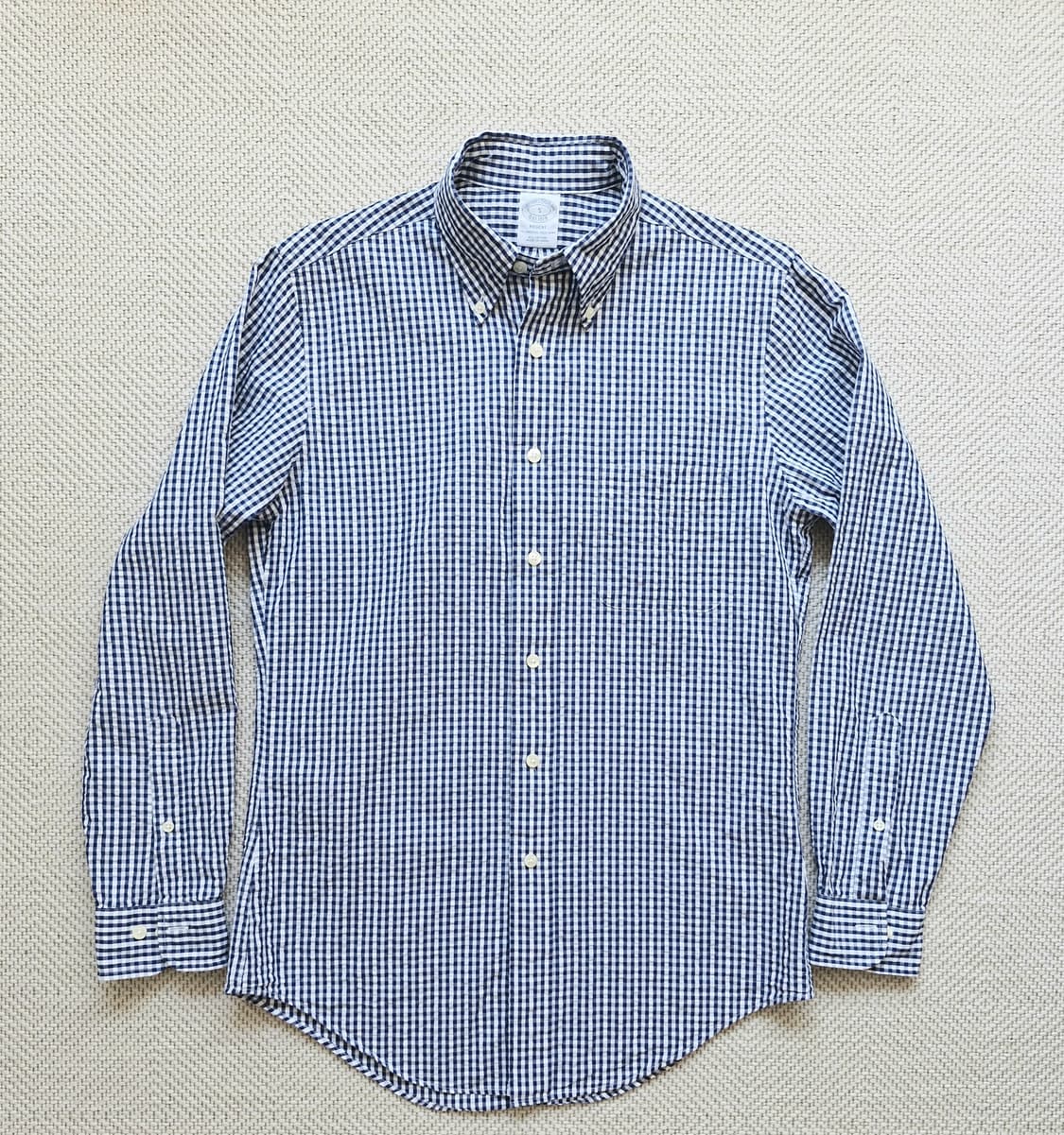 브룩스브라더스 시어서커 깅엄 셔츠 상품이미지3