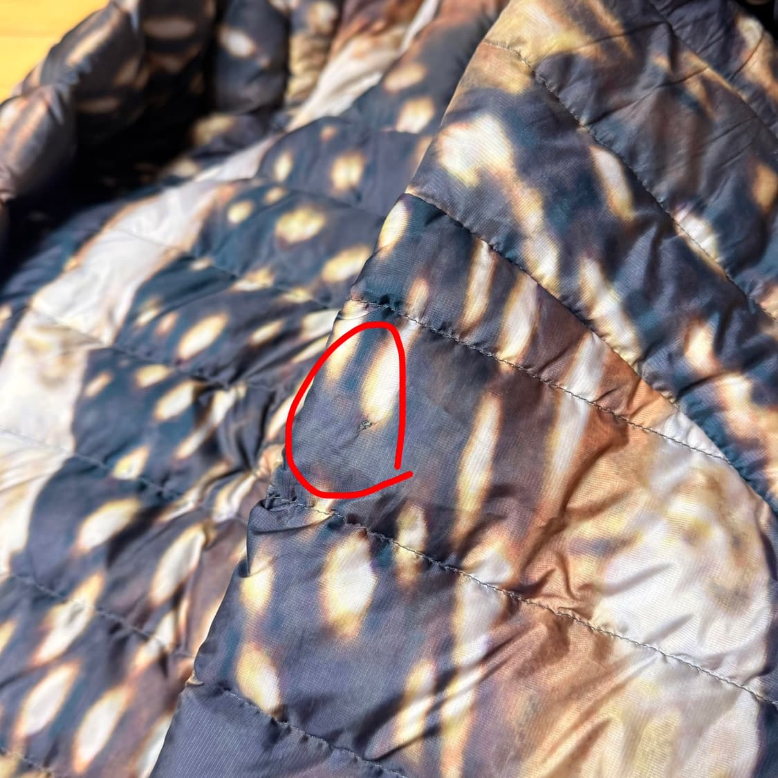 슈프림 마이크로 다운 하프집 풀오버 M 상품이미지3