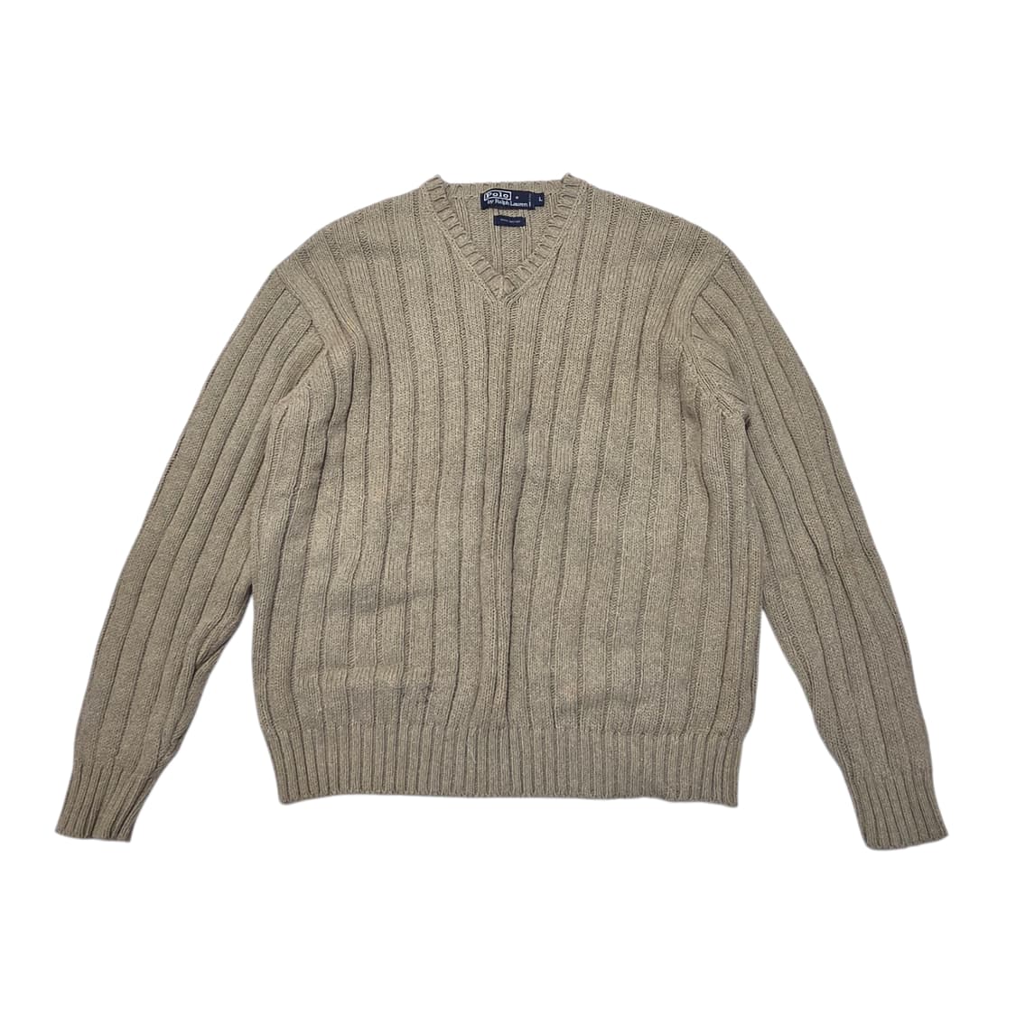 Polo Ralph Lauren 폴로 랄프로렌 브이넥 케이블 꽈베기 니트 상품이미지1