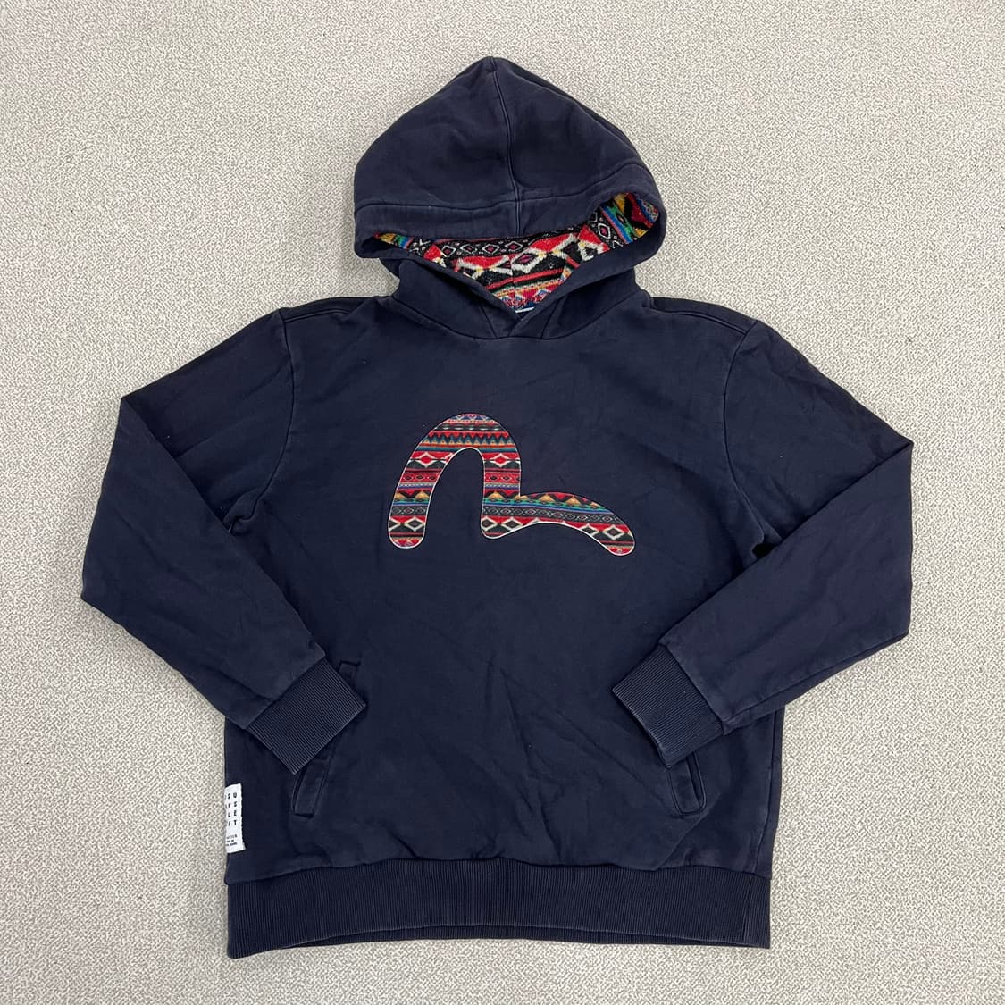 XL 에비수 멀티컬러 후드 티셔츠 0210M 상품이미지1