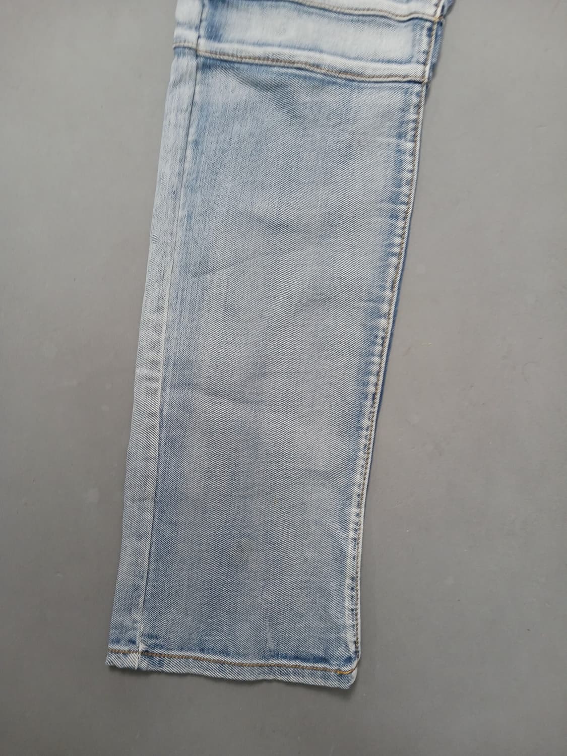 [32] 발망 라이트워싱 바이커진 청바지 상품이미지3